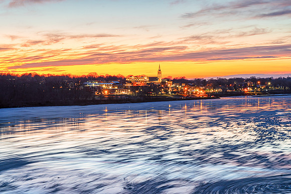 Washington MO Over Ice Long Exposure 2021