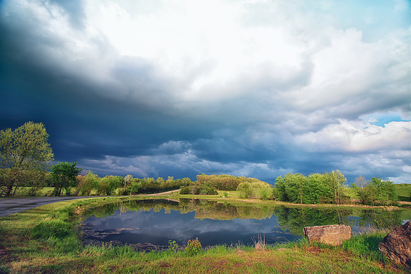 Storm brewing over Port Hudson